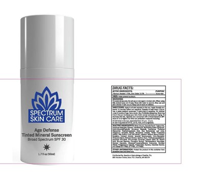 Spf (Spectrum Sp06.50u 200785 Stay Ageless White Bottle)
